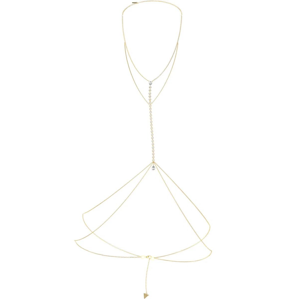 Guess Náhrdelník s upútaním do pása All Eyes On Me JUMN04437JWYGT/U