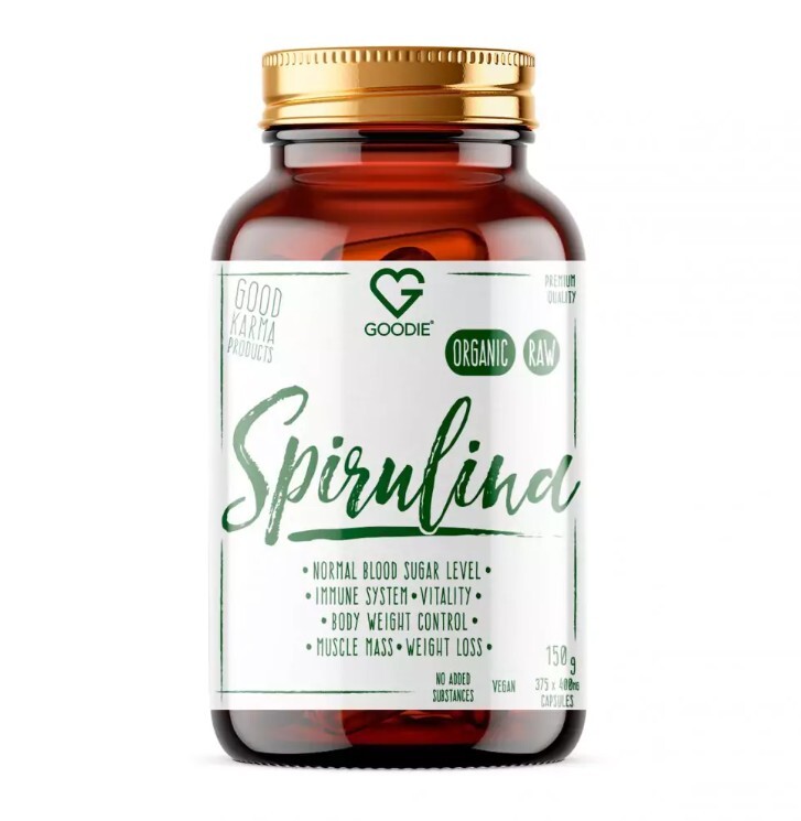 Goodie Spirulina BIO 150 g 375 tabliet