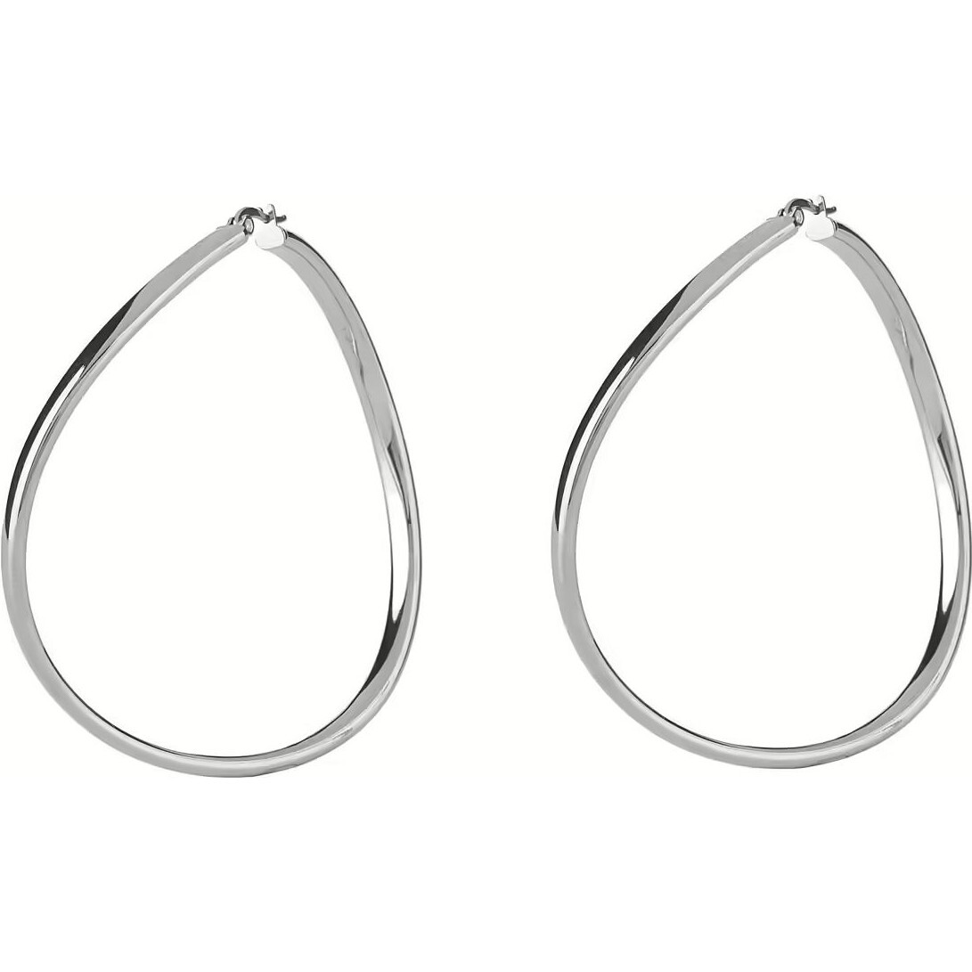 Guess Oceľové náušnice Hoops I Did It Again JUBE04195JWRHT-U