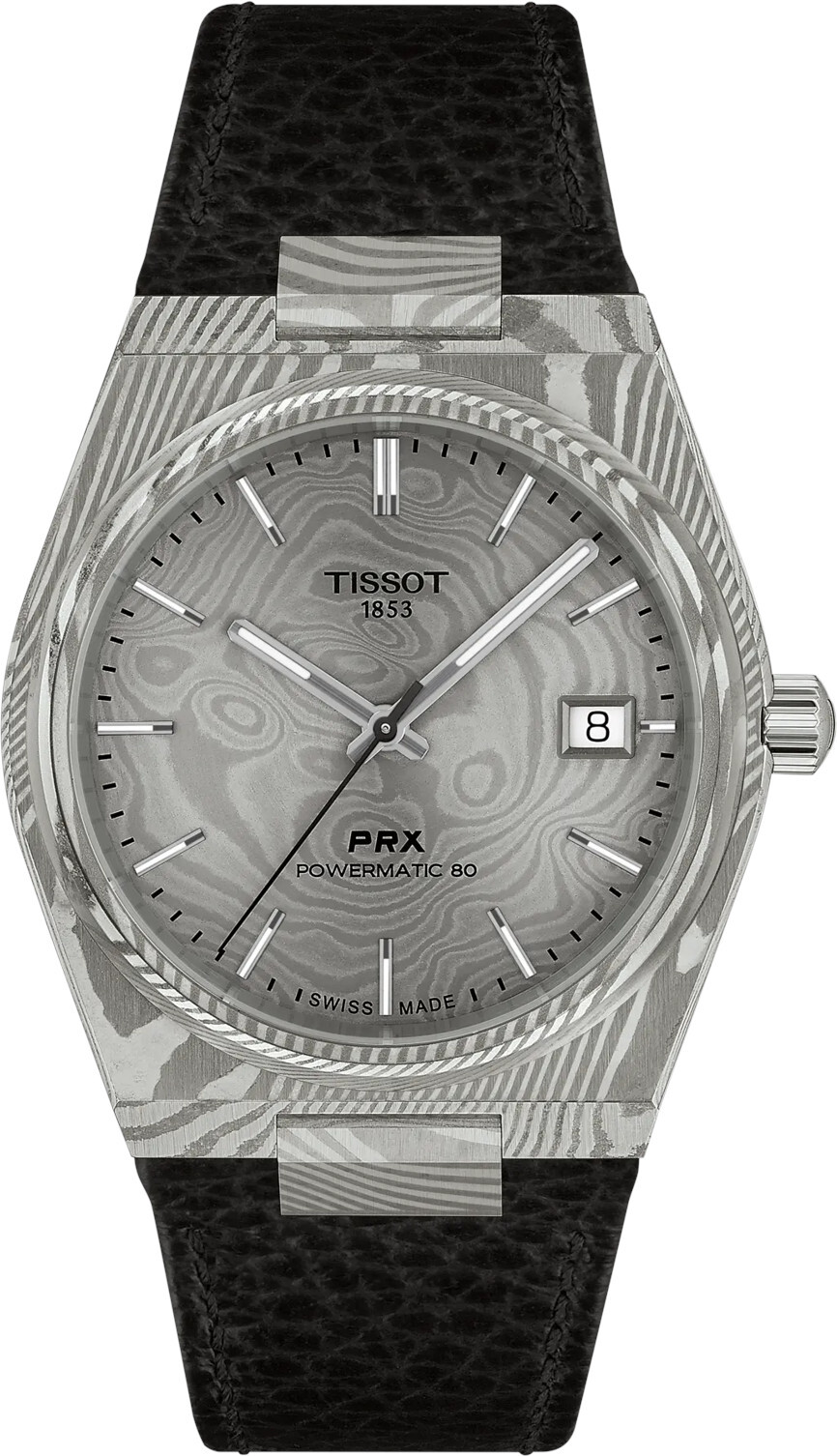 Tissot PRX Powermatic 80 Damascus Steel 38 mm T137.807.96.081.00