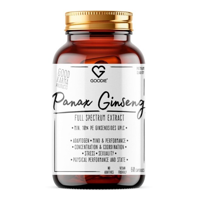 Goodie Ženšen pravý - Full spektrum extrakt 60 kapsúl