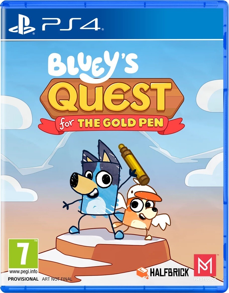 Blueys Quest for the Gold Pen – PS4