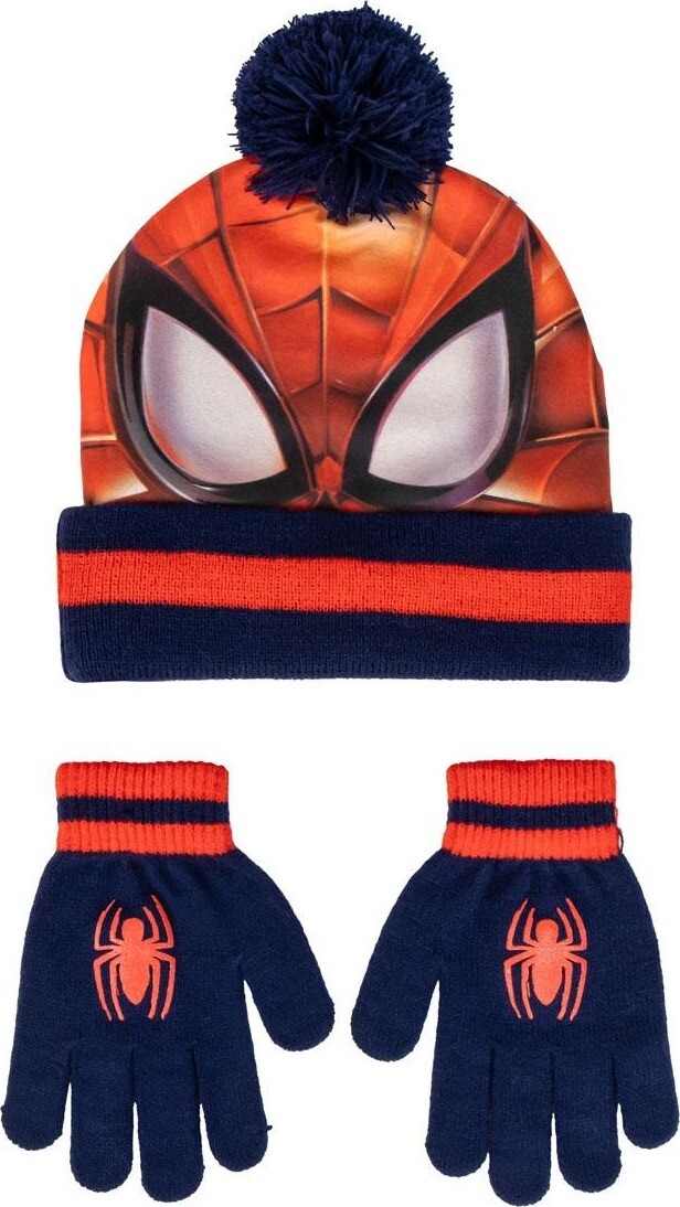 Spider-man - čepice a rukavice
