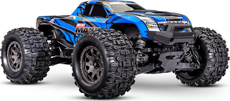 Traxxas Mini Maxx 1:12 BL-2s RTR modré
