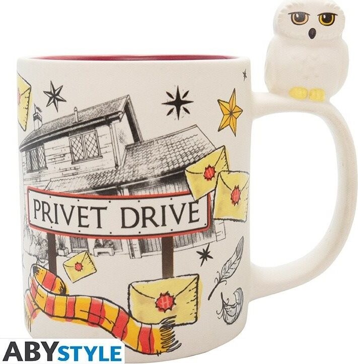 Harry Potter – Hedwig and Privet Drive – 3D hrnček