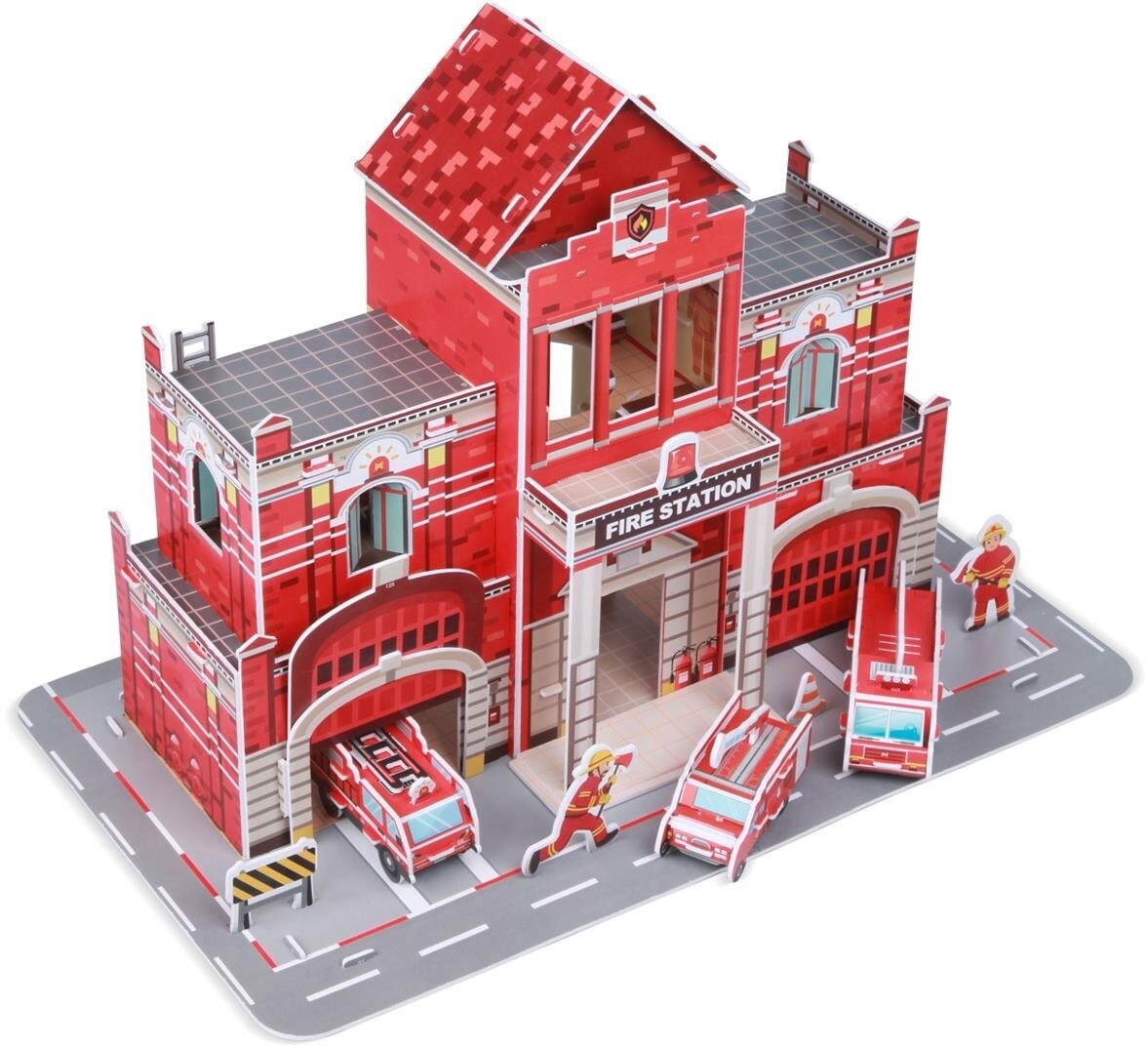 Fiesta Crafts – 3D puzzle – Hasičská stanica