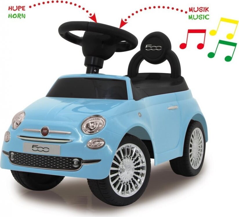 Jamara Push Car Fiat 500 – modrý
