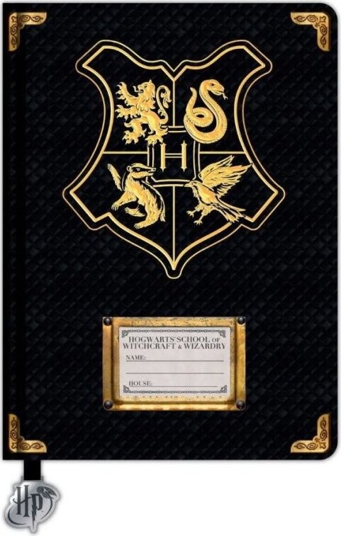 Harry Potter: Hogwarts crest – Zápisník A5