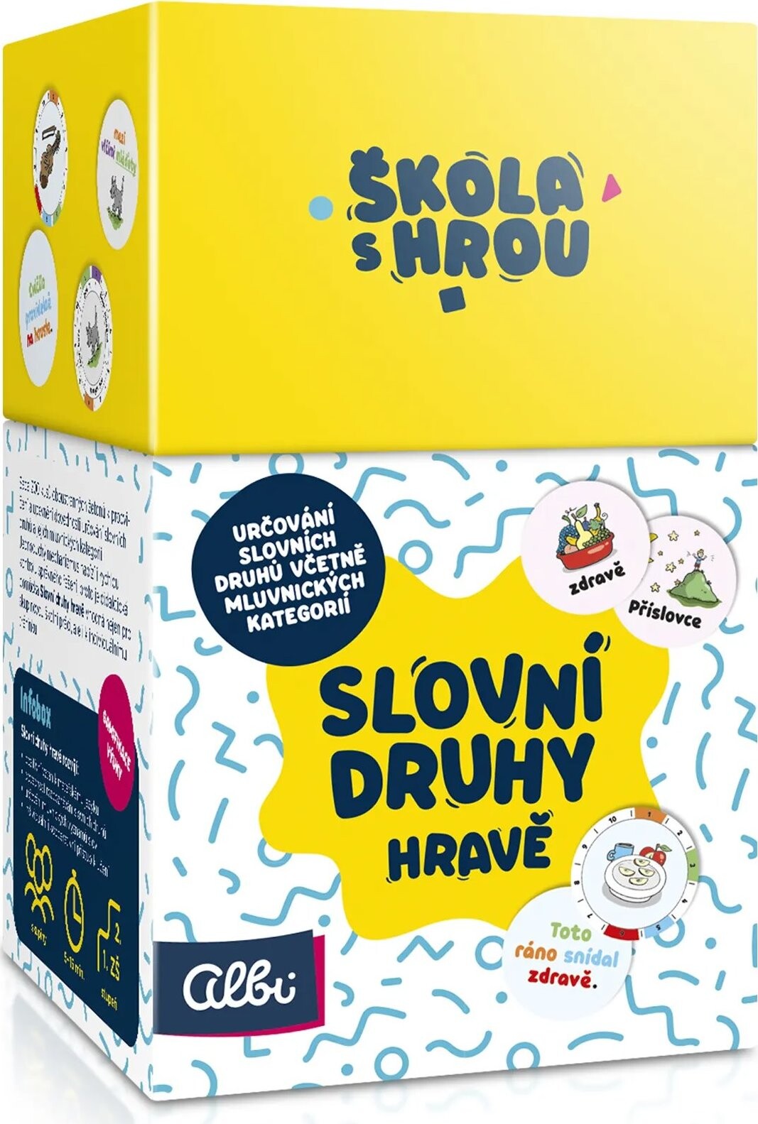 Škola s hrou Slovné druhy hravo
