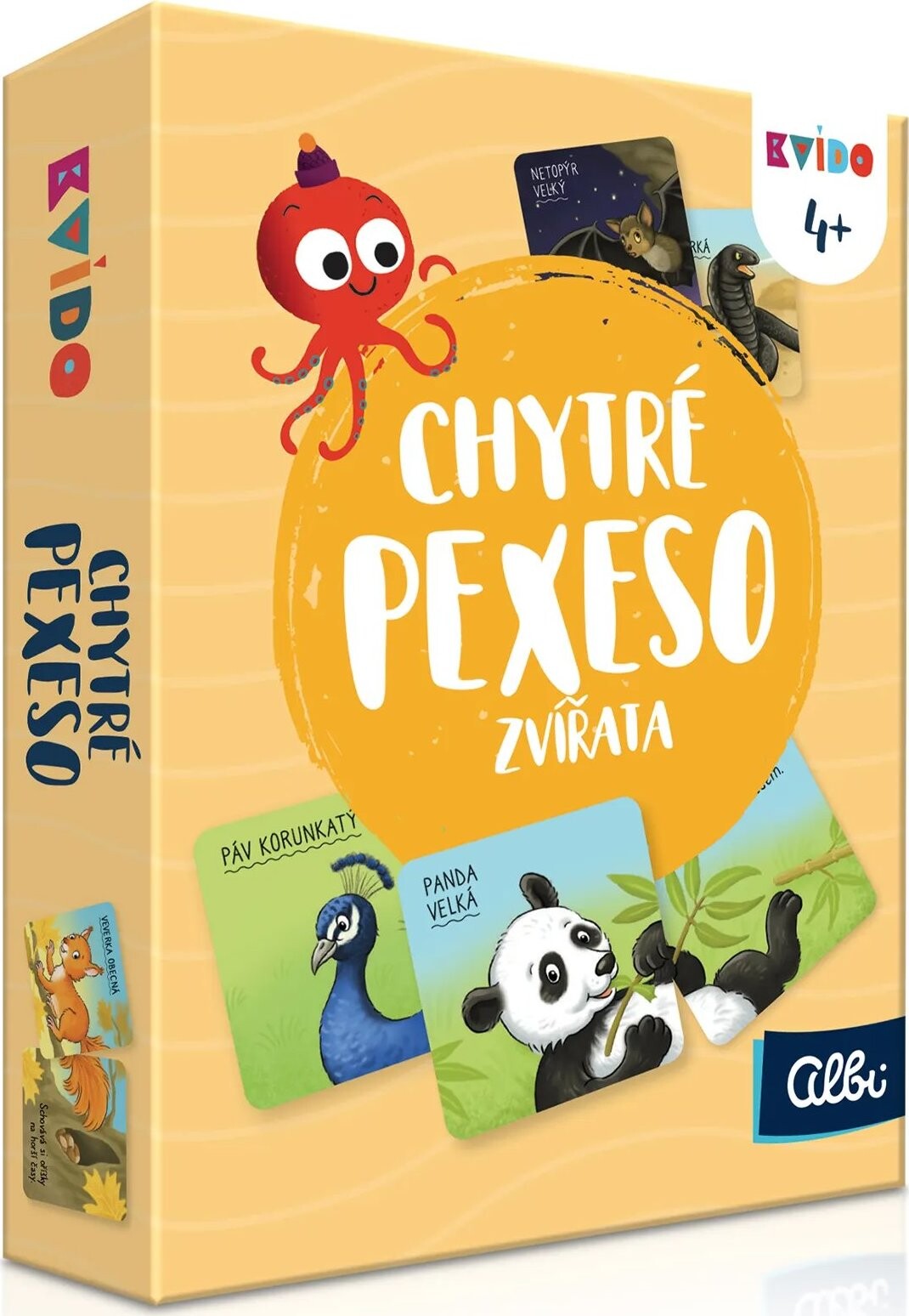 Kvído – Inteligentné pexeso 2 – Zvieratá