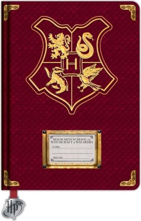 Harry Potter: Hogwarts – Zápisník A5