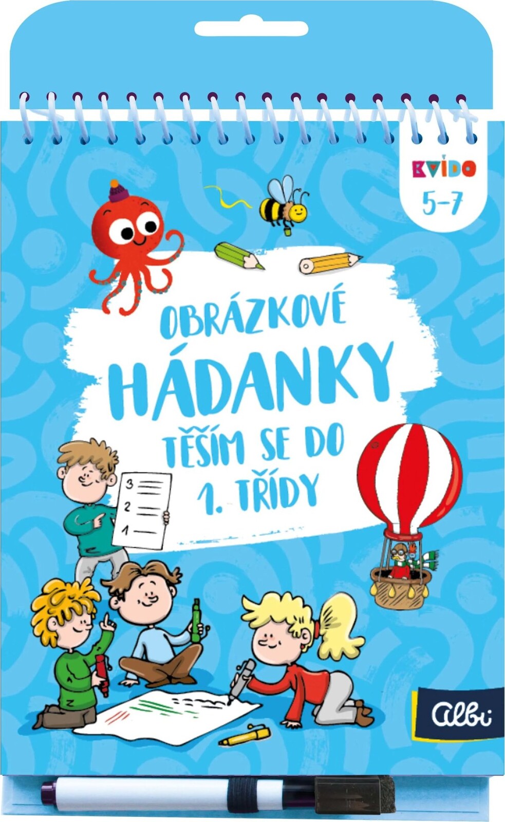 Kvído - Obrázkové hádanky 2 Těším se do 1. třídy