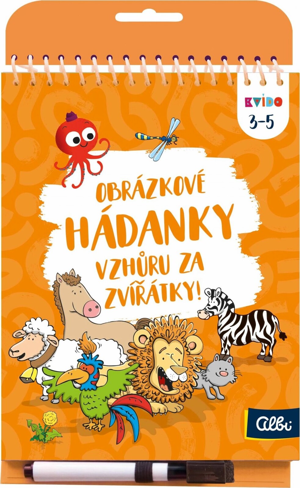 Kvído - Obrázkové hádanky 2 Vzhůru za zvířátky!