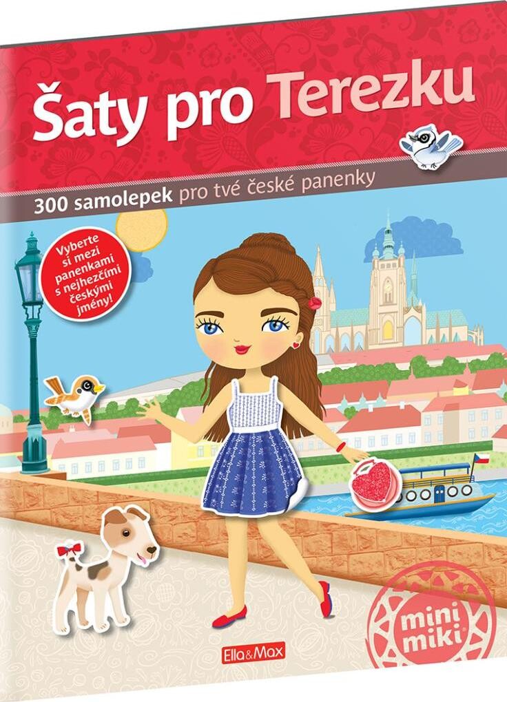 Šaty pro Terezku: Kniha samolepek