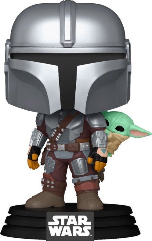 Funko POP! Star Wars: Mandalorian and Grogu - The Mandalorian w/Grogu