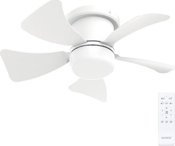 Garsaco Stropný ventilátor so svetlom Oristan 46 cm 25 W 1400 lm CCT, diaľkové ovládanie