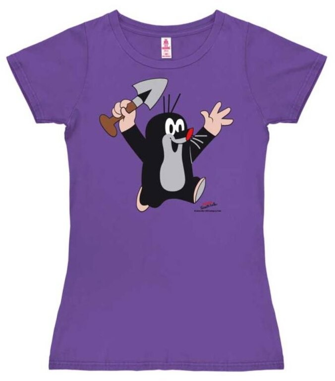 Krtko: Juhu – Tričko dámske fialové, veľ. S