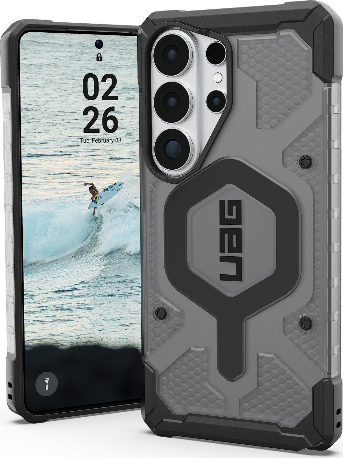 UAG Pathfinder Clear Ash Black Samsung Galaxy S26 Ultra