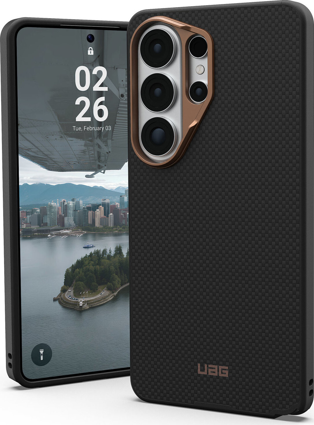 UAG Fibr Armor Black Bronze Samsung Galaxy S26 Ultra