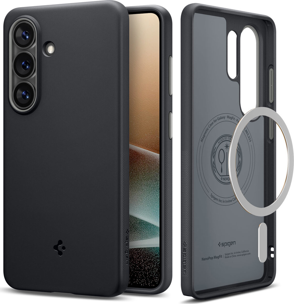 Spigen Nano Pop MagSafe Black Sesame Samsung Galaxy S26 Ultra