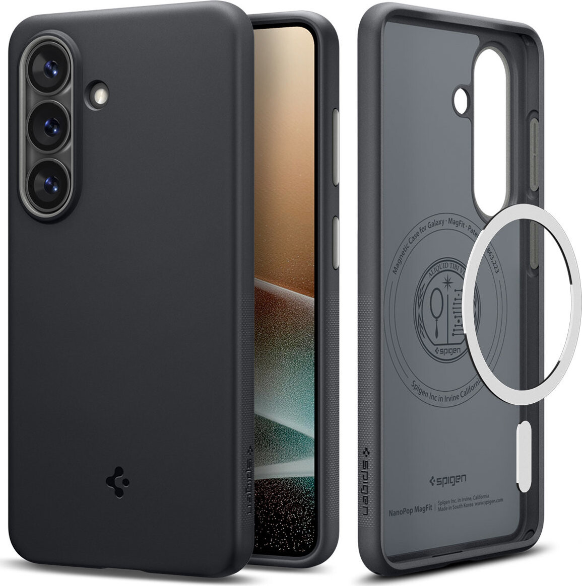 Spigen Nano Pop MagSafe Black Sesame Samsung Galaxy S26