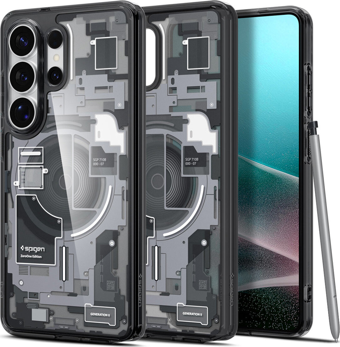 Spigen Ultra Hybrid MagSafe Zero One Black Samsung Galaxy S26 Ultra
