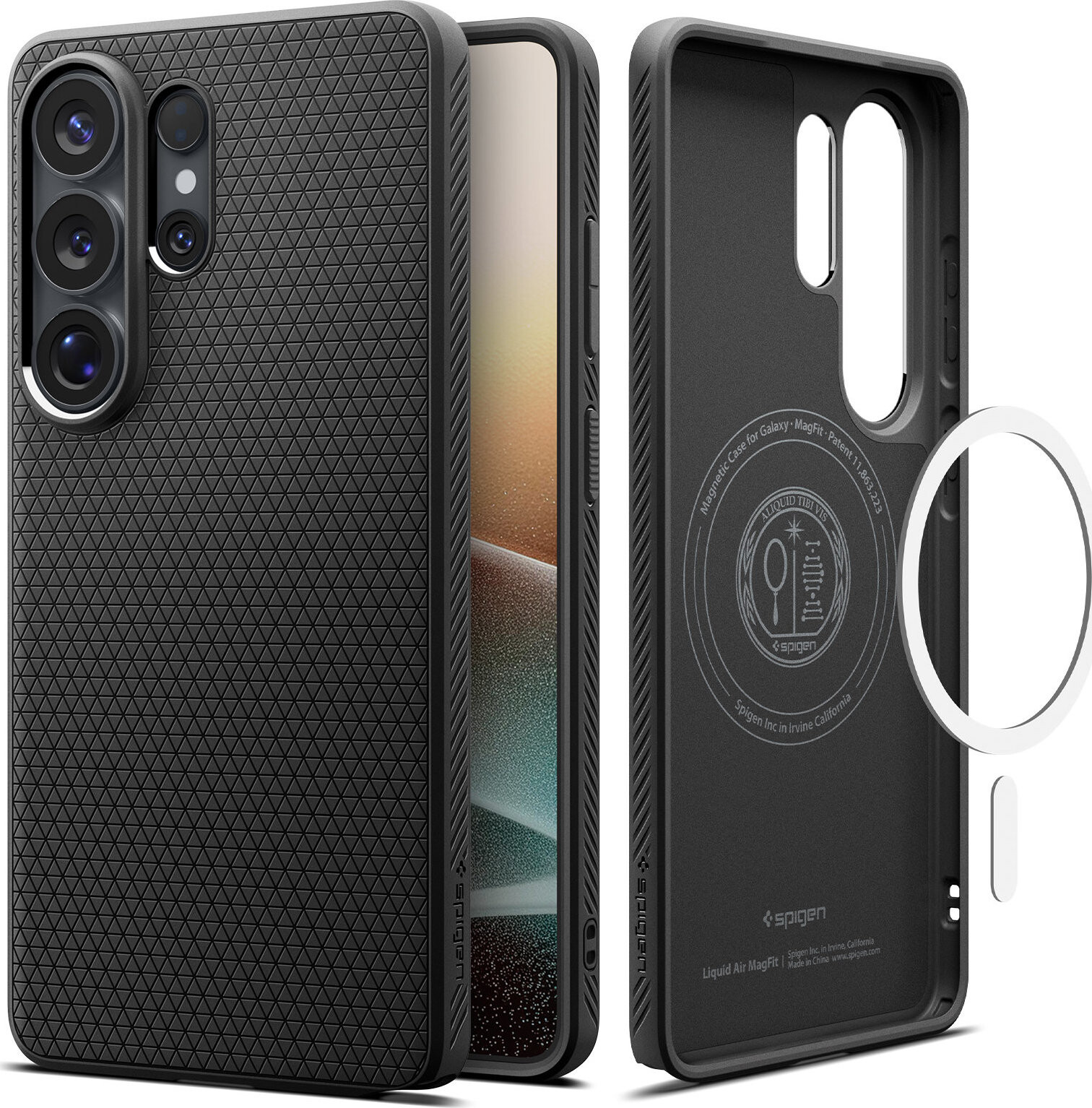 Spigen Liquid Air MagSafe Matte Black Samsung Galaxy S26 Ultra