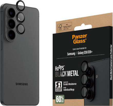 PanzerGlass Hoops Samsung Galaxy S26/S26+ černé