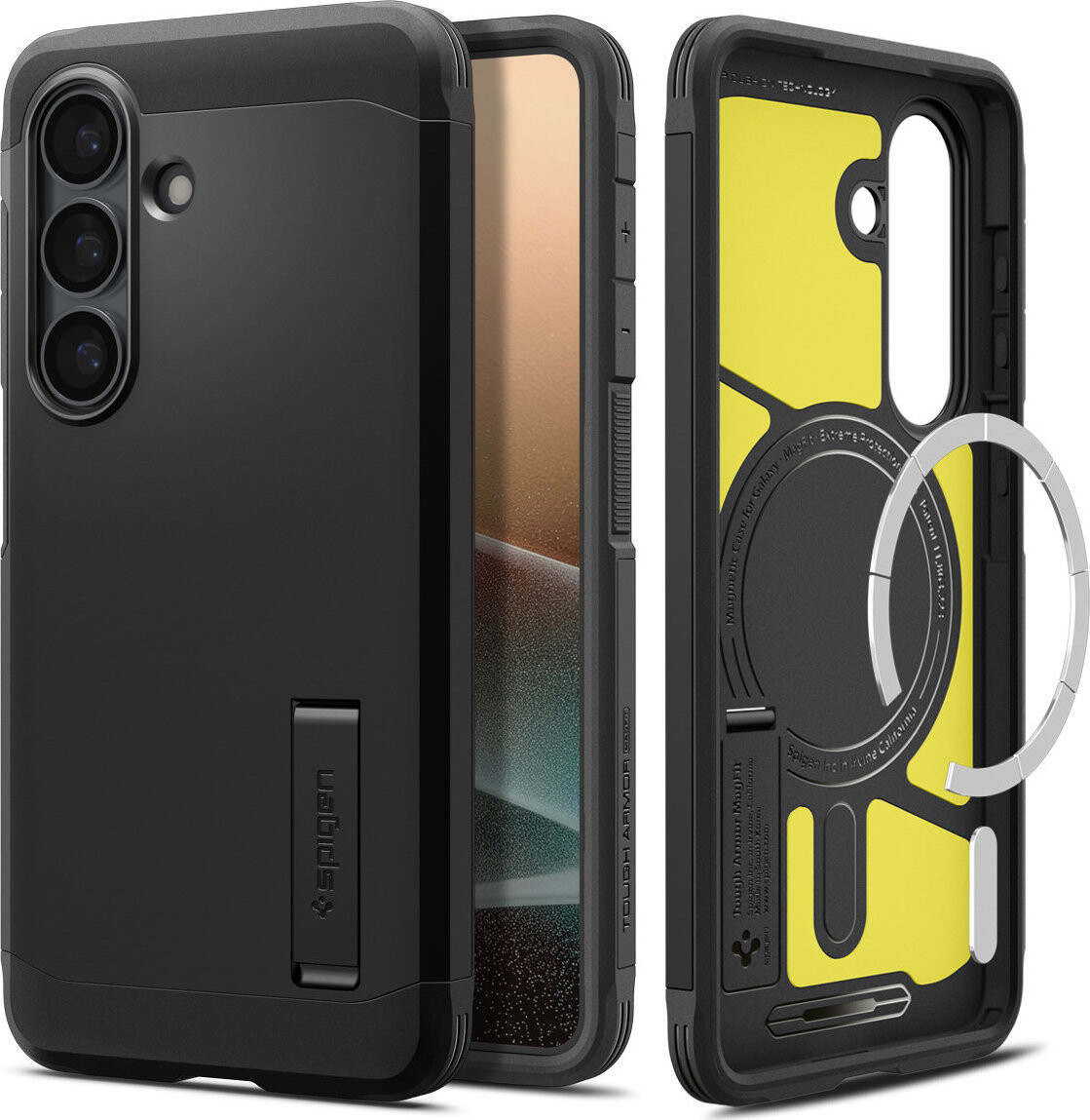 Spigen Tough Armor MagSafe Black Samsung Galaxy S26