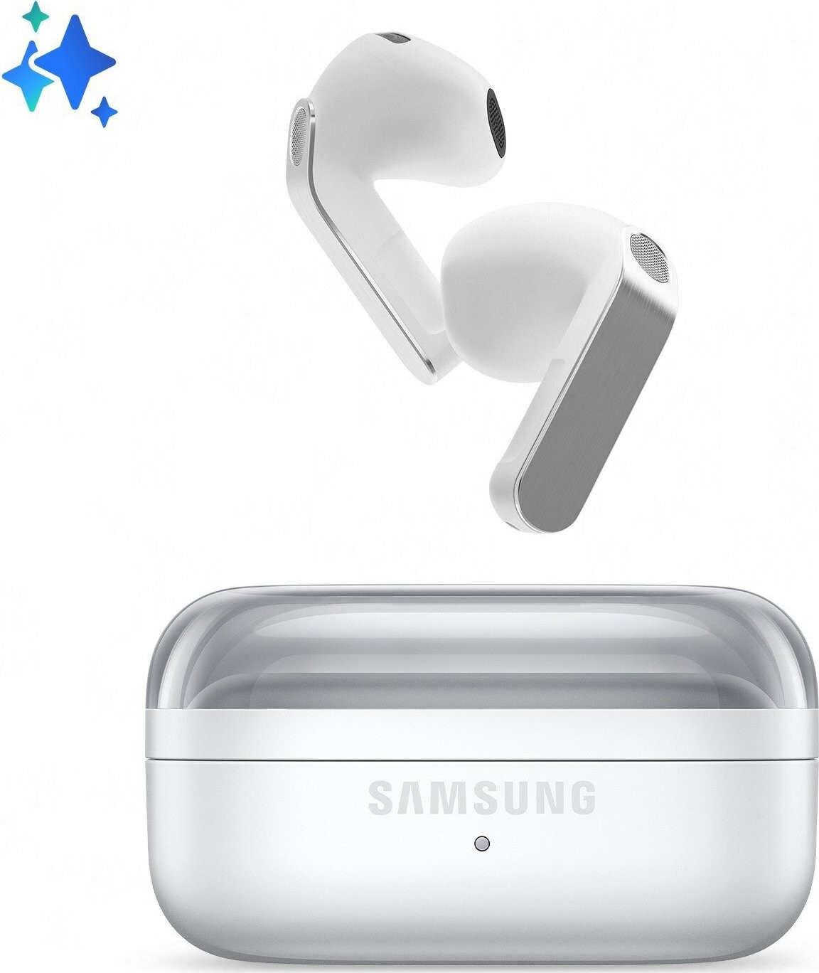 Samsung Galaxy Buds4 biele
