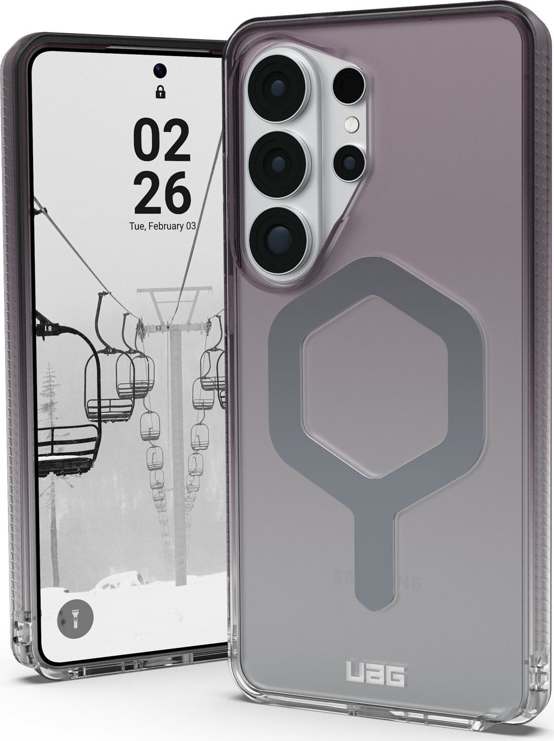 UAG Plyo Black Clear Ombre Samsung Galaxy S26 Ultra