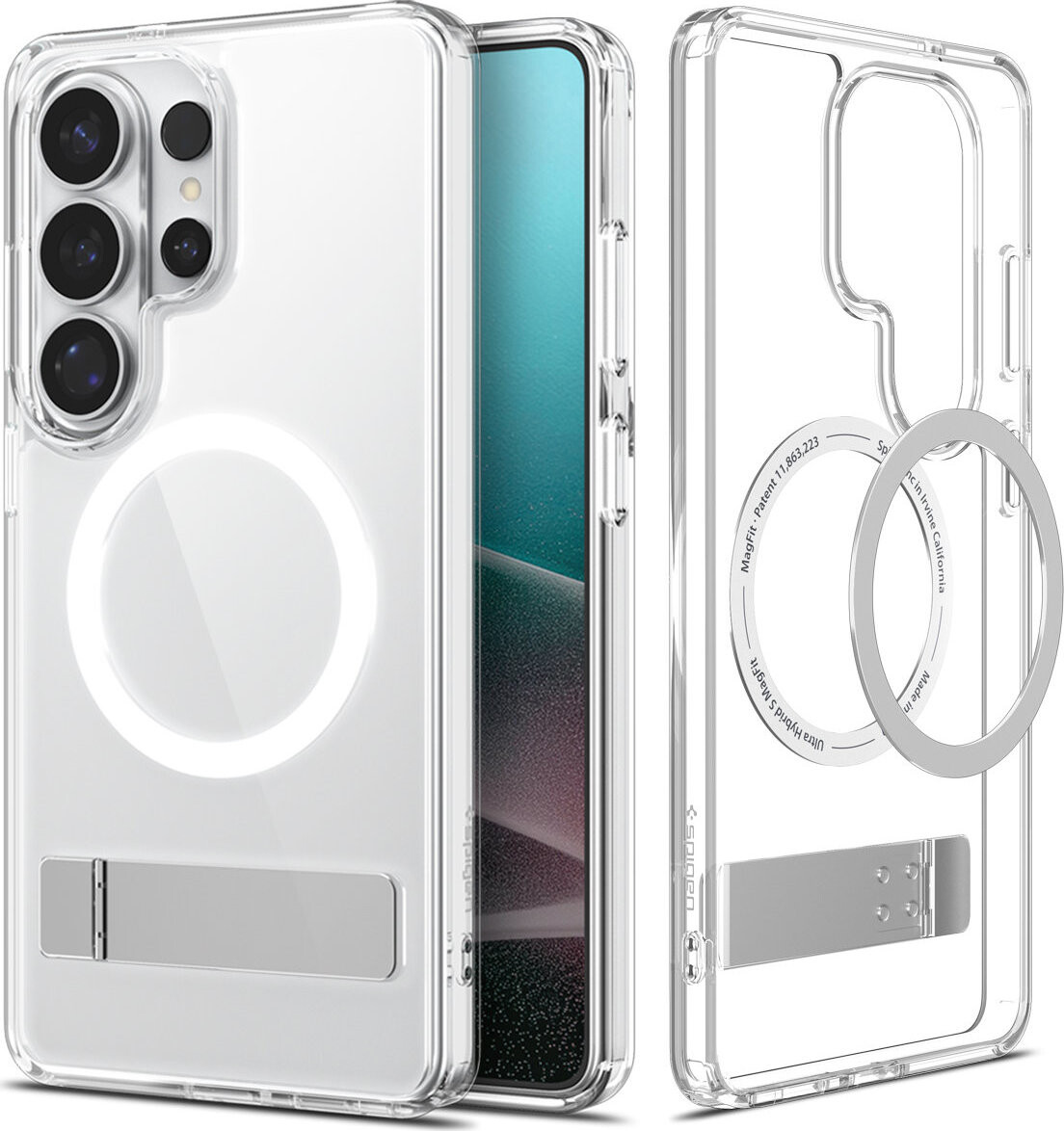 Spigen Ultra Hybrid S MagSafe Clear White Samsung Galaxy S26 Ultra