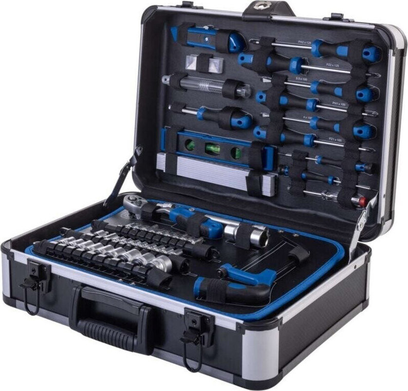 SCHEPPACH Hliníkový kufor s náradím TB 220, 235 ks