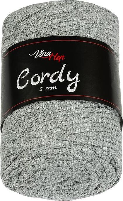 BELLATEX Priadza Cordy cca 100 m - 8231 sivá