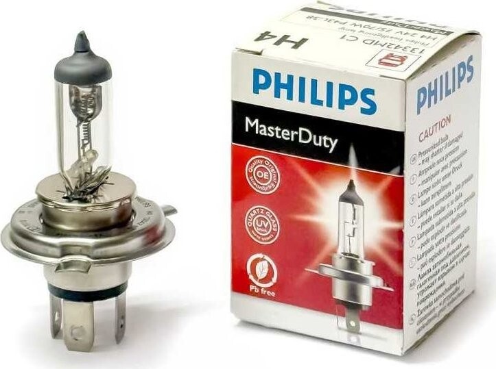 Philips H4 24V 75/70 W P43t MasterDuty
