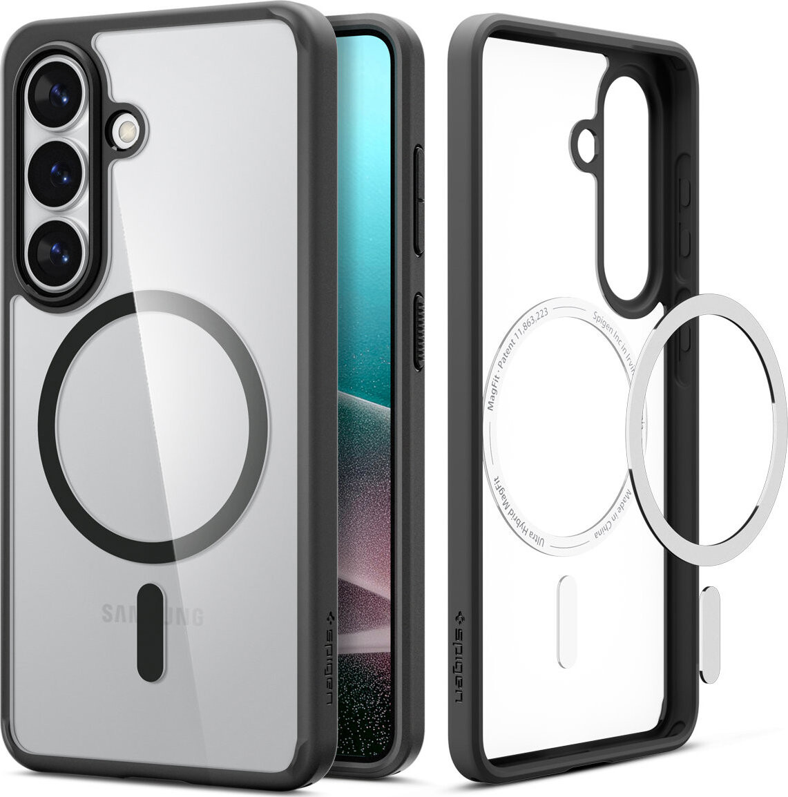Spigen Ultra Hybrid MagSafe Matte Black Samsung Galaxy S26