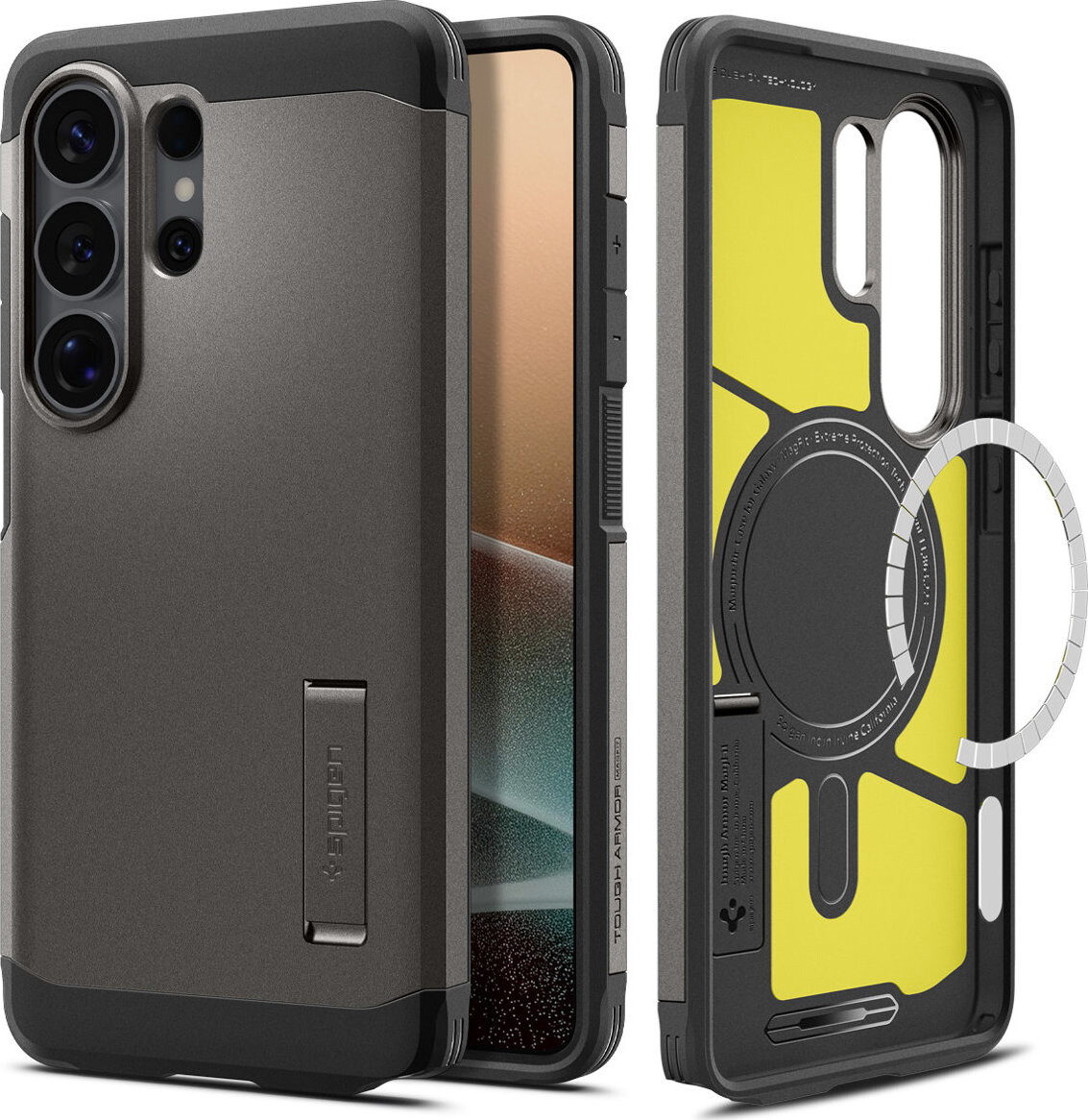Spigen Tough Armor MagSafe Gunmetal Samsung Galaxy S26 Ultra