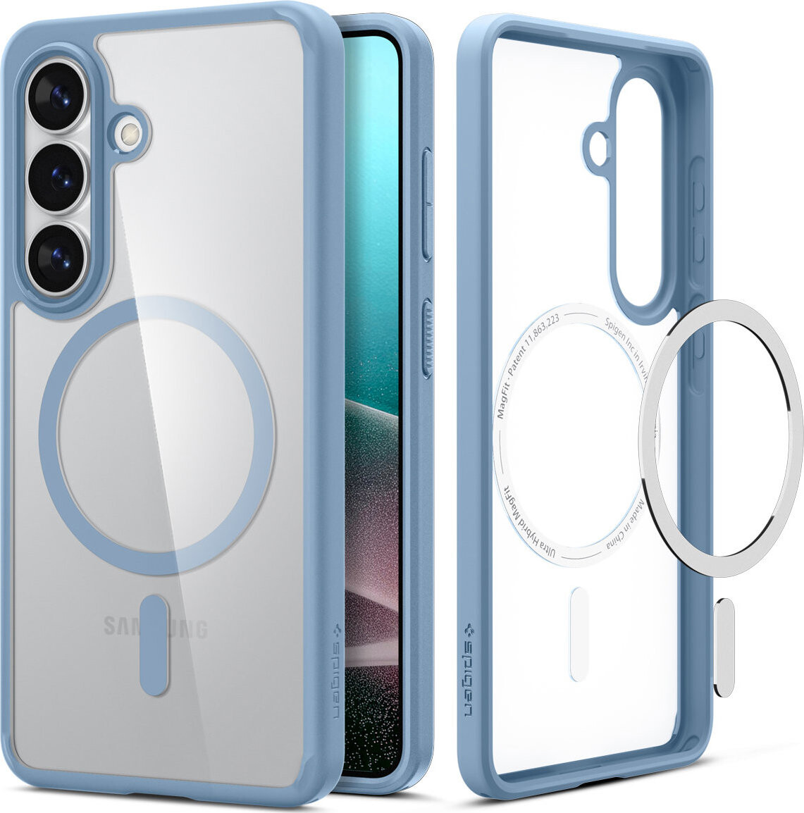 Spigen Ultra Hybrid MagSafe Light Blue Samsung Galaxy S26+