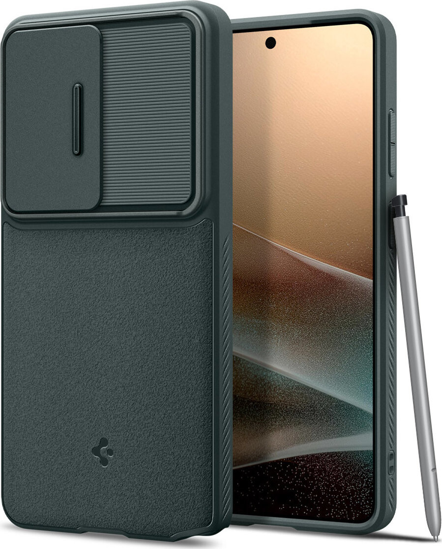 Spigen Optik Armor Abyss green Samsung Galaxy S26 Ultra