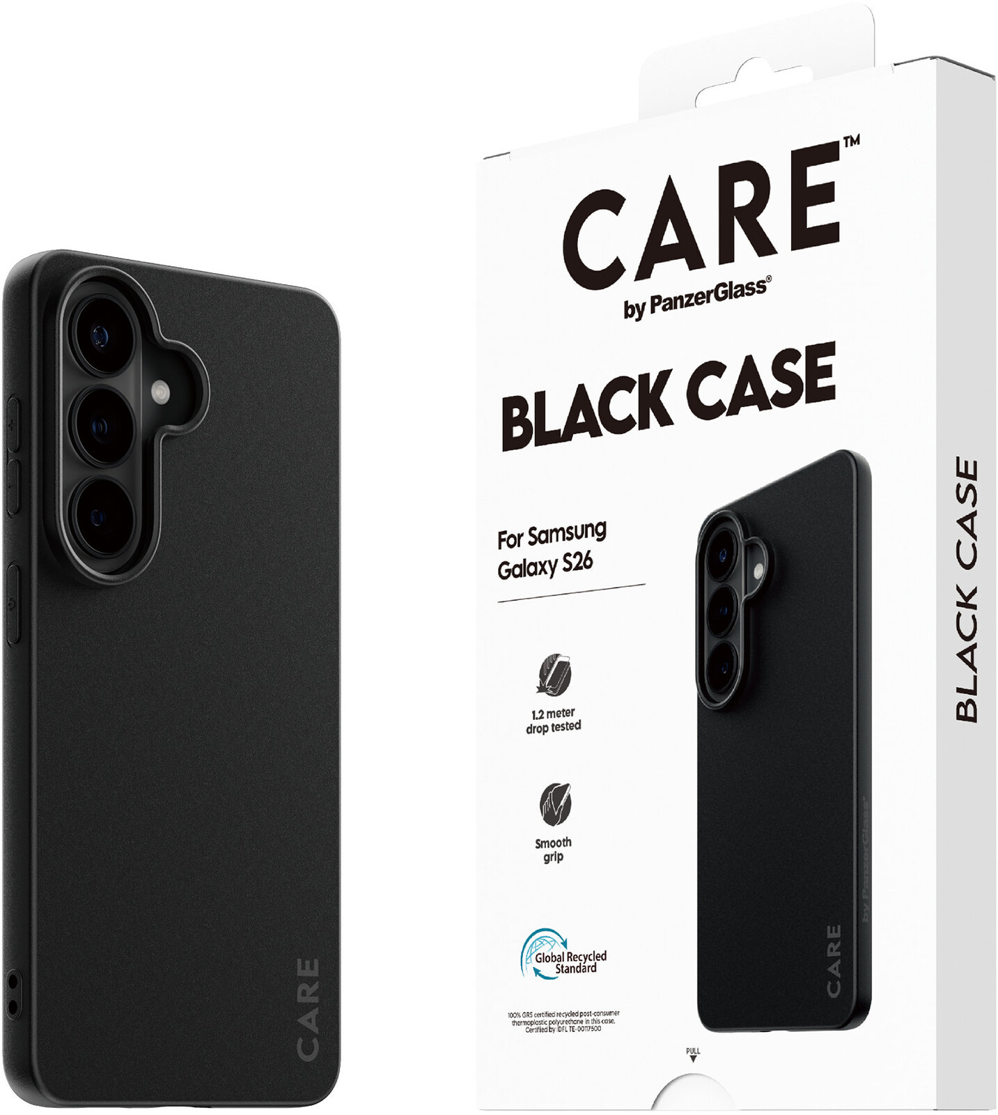 PanzerGlass CARE kryt Samsung Galaxy S26 Black Case (černý)