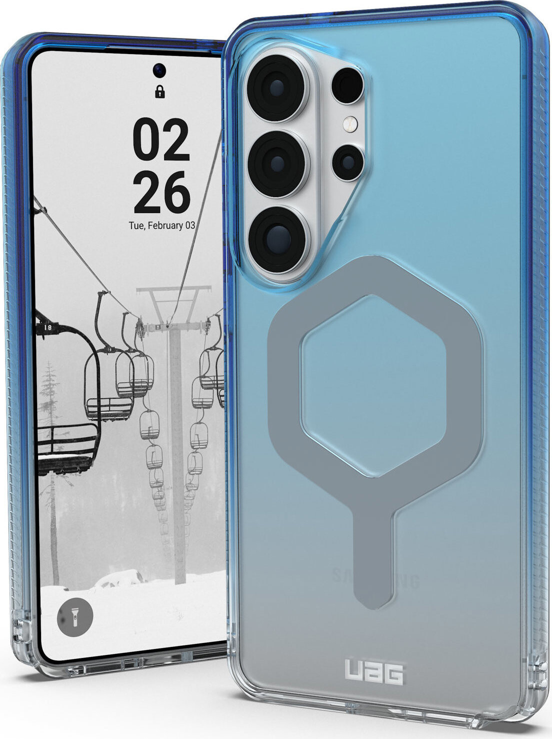 UAG Plyo Blue Ombre Samsung Galaxy S26 Ultra