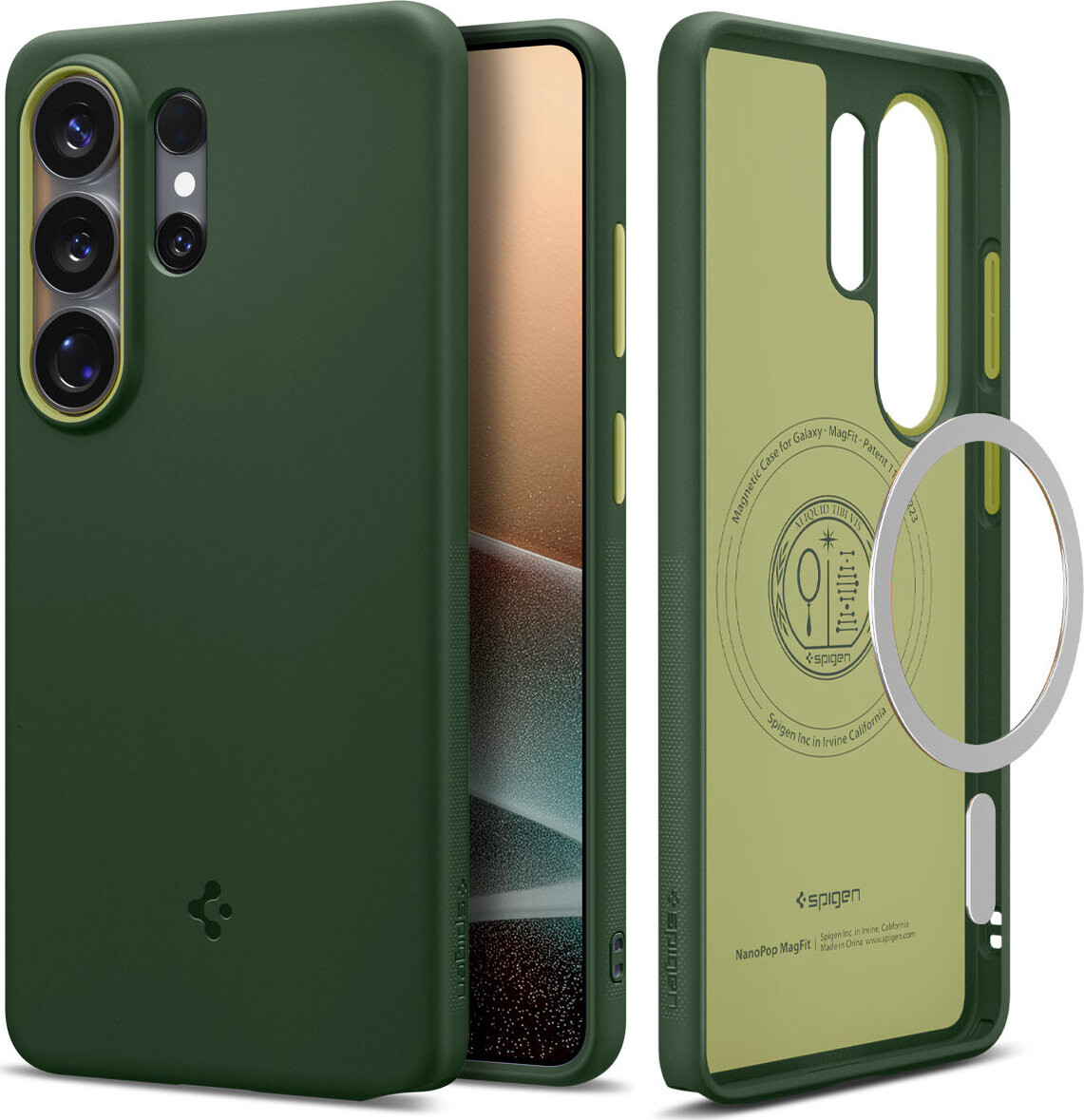 Spigen Nano Pop MagSafe Avo Green Samsung Galaxy S26 Ultra