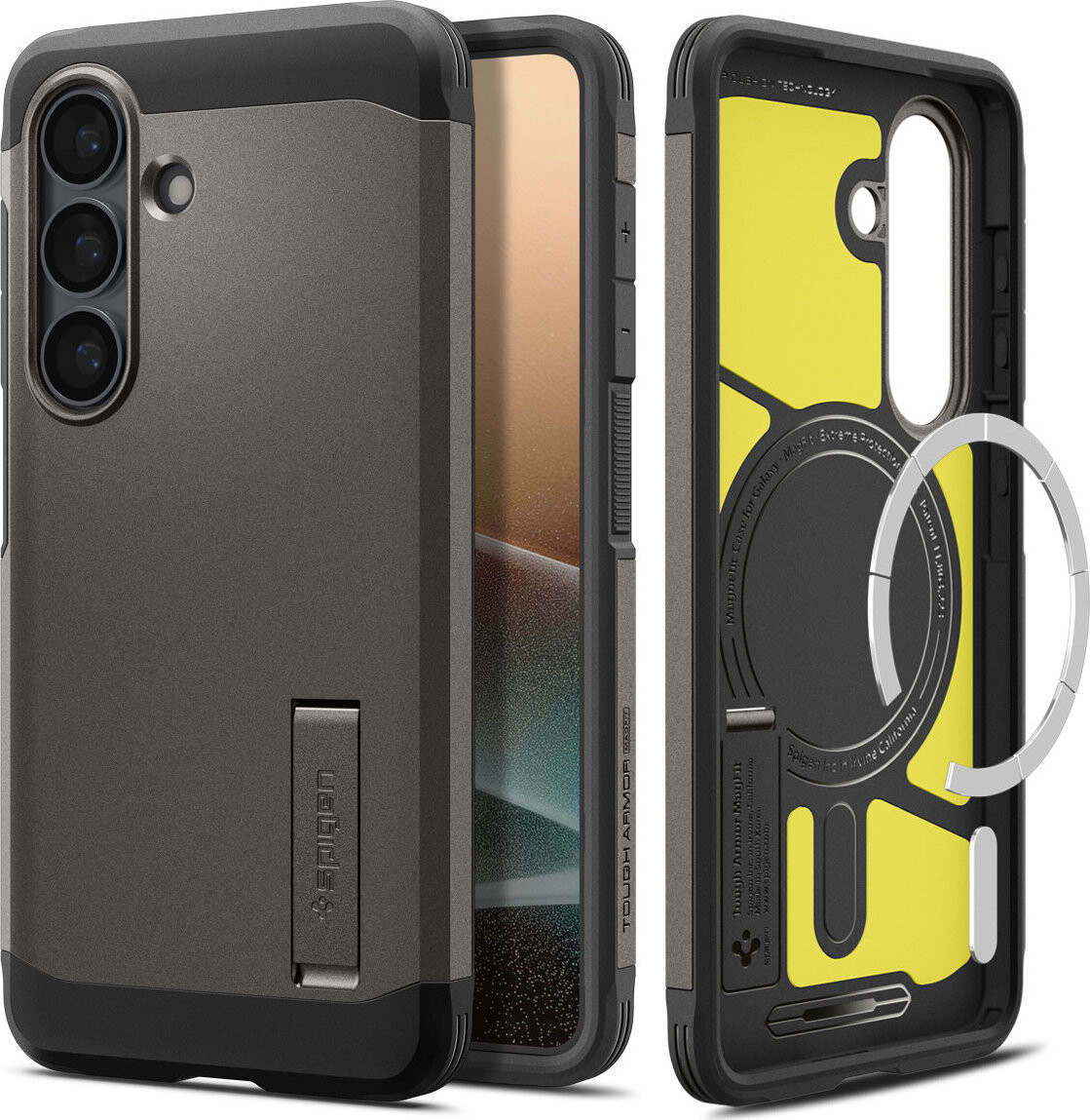 Spigen Tough Armor MagSafe Gunmetal Samsung Galaxy S26+