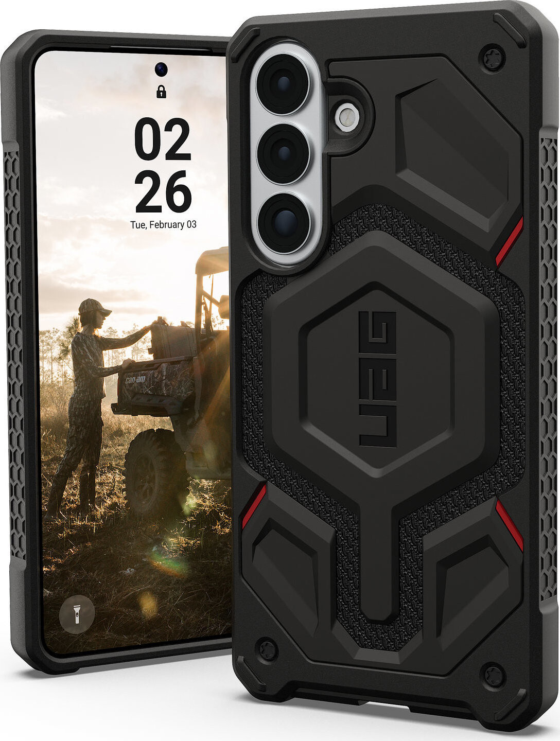 UAG Monarch Pro Kevlar Black Samsung Galaxy S26+