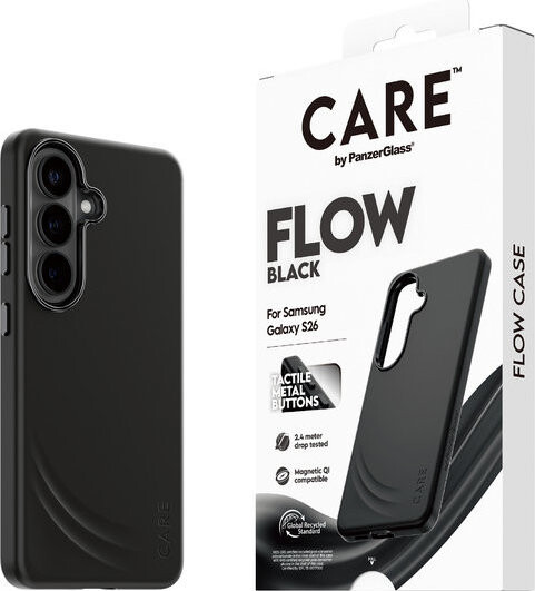 PanzerGlass CARE kryt Samsung Galaxy S26 Flow Qi černý