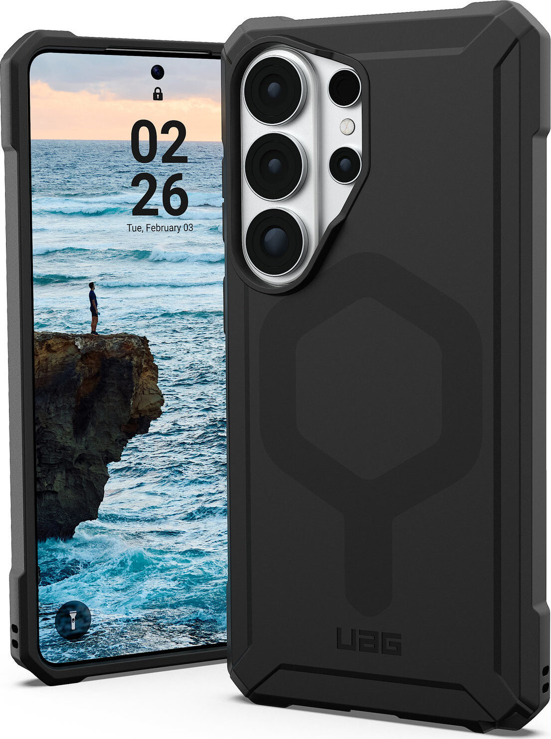 UAG Essential Armor Black Samsung Galaxy S26 Ultra