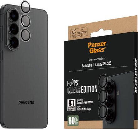 PanzerGlass Hoops Samsung Galaxy S26/S26+ čiré