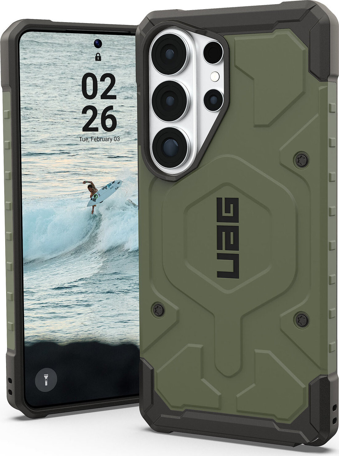 UAG Pathfinder Olive Drab Samsung Galaxy S26 Ultra
