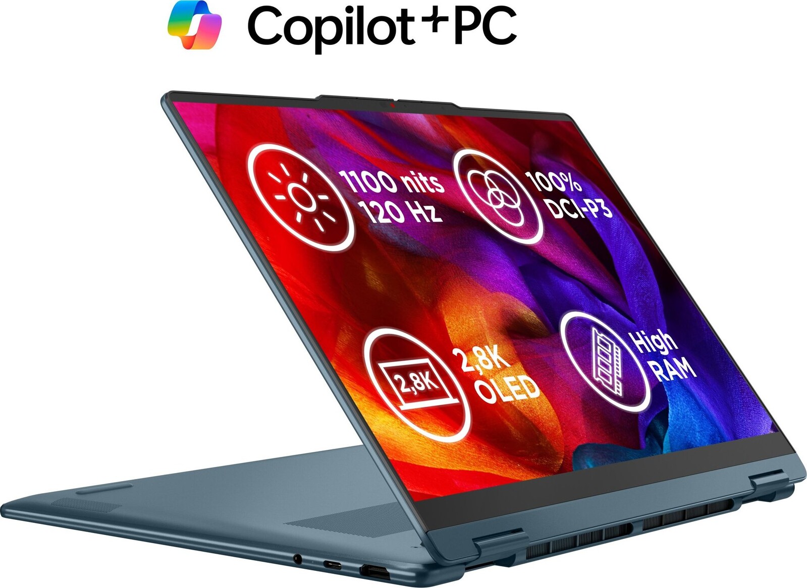 Lenovo Yoga 7 2-in-1 14AGP11 Tidal Teal celokovový