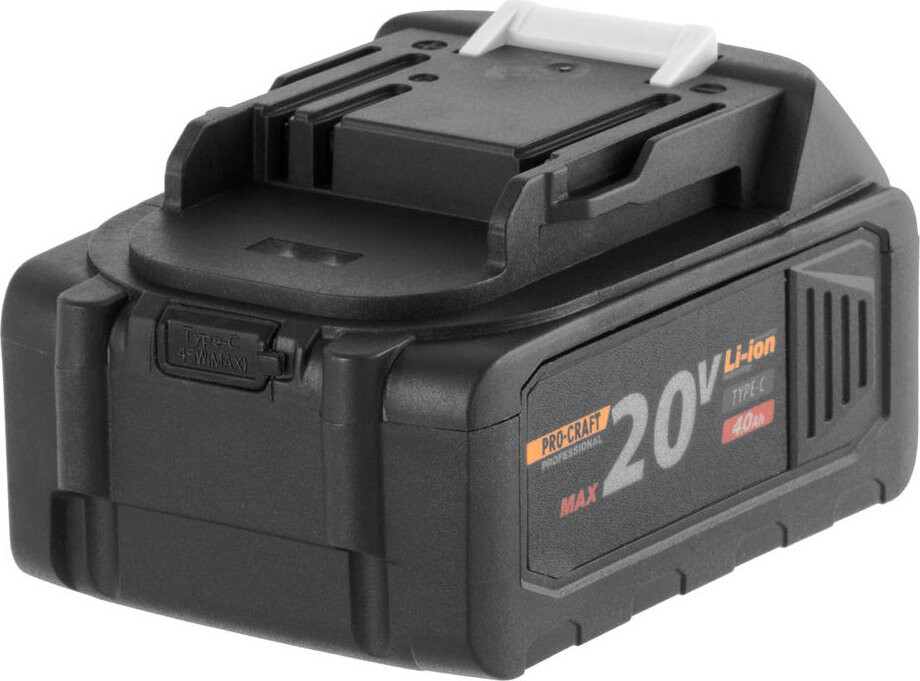 Procraft 20/4C 20 V Li-ion, 4000 mAh USB Type C